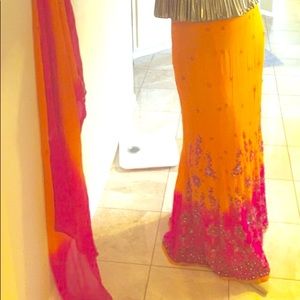 Lehenga with dupatta